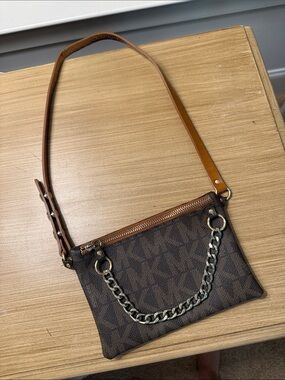 Michael Kors MK Signature fanny pack belt bag